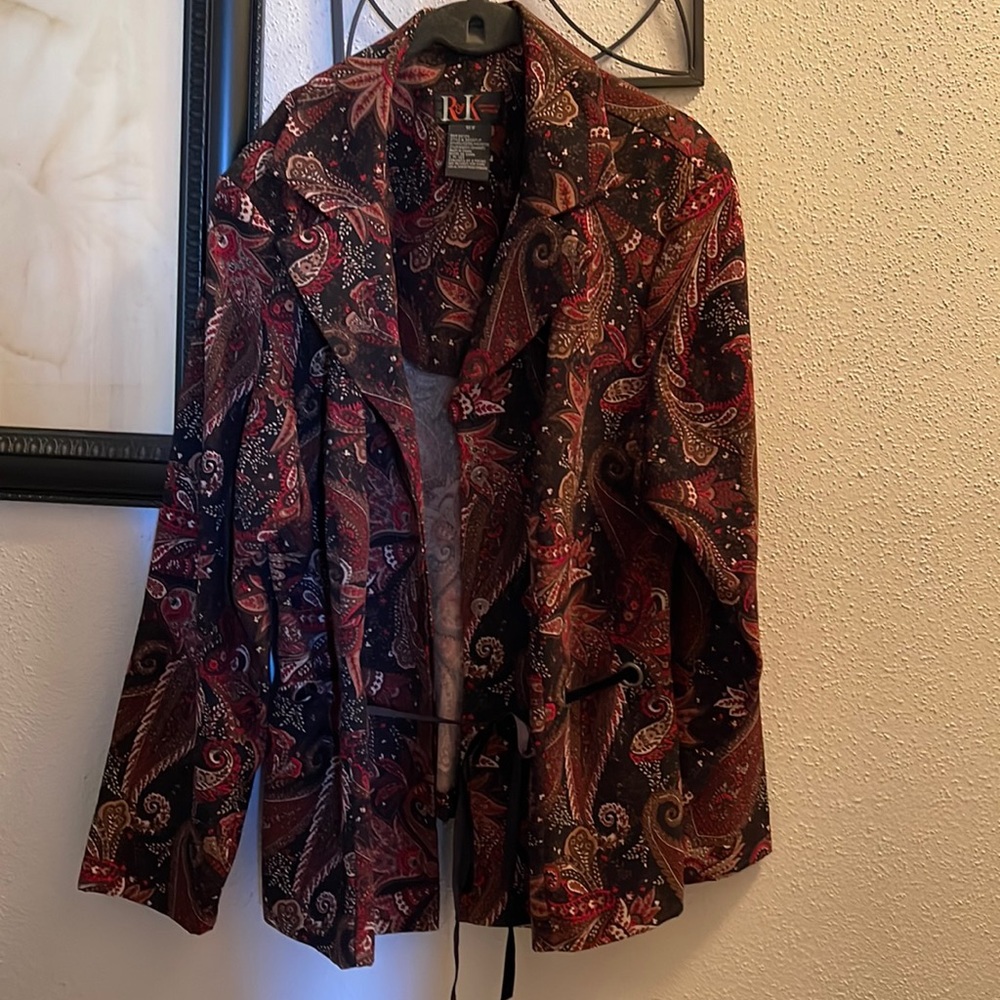Eomen R&K bottom shirt jacket size 18W